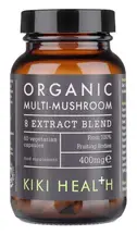 Organic 8 Mushroom Extract Blend 60 capsules (KIKI Health)