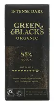 Organic 85% Cocoa Dark Chocolate 90g (Green & Blacks)