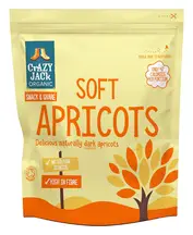 Organic Soft Dried Apricots 200g (Crazy Jack)