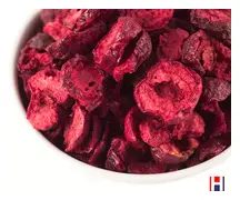 Freeze-Dried Sour Sliced Cherries 100g (Sussex Wholefoods)
