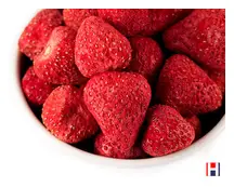 Freeze-Dried Strawberries 100g (Sussex Wholefoods)