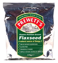 Ground Flaxseed, Organic 175g (Prewetts)