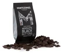 Absolute Black Buttons 120g (Montezuma's)