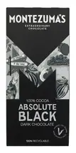 Absolute Black 100% Cocoa Dark Chocolate 90g (Montezuma's)