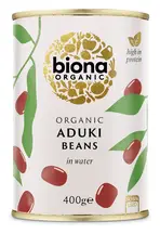 Organic Aduki Beans 400g (Biona)