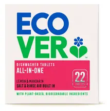All in One Dishwasher Tablets 24 Pack (Ecover)