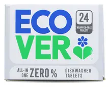 All in One Dishwasher Tablets 24 Pack (Ecover Zero)