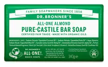 All-One Almond Pure Castile Soap Bar 140g (Dr. Bronner's)
