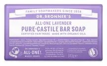 All-One Lavender Pure Castile Soap Bar 140g (Dr. Bronner's)