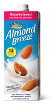 Almond Breeze Milk Unsweetened 1 Litre (Blue Diamond)
