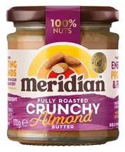 Crunchy Almond Butter 170g (Meridian)