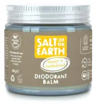 Amber & Sandalwood Deodorant Balm 60g (Salt of the Earth)