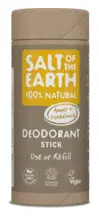 Amber & Sandalwood Deodorant Stick Refill 75g (Salt of the Earth)
