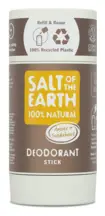 Amber & Sandalwood Natural Deodorant Stick 84g (Salt of the Earth)