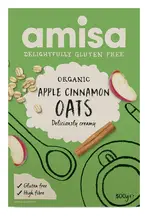 Organic Gluten Free Porridge with Apple & Cinnamon 300g (Amisa)