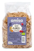 Organic Crispy Spelt Flakes with Honey 250g (Amisa)