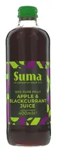 Apple and Blackcurrant Fruit Juice 400ml (Suma)