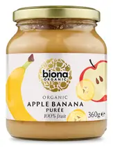 Organic Apple Banana Puree 360g (Biona)