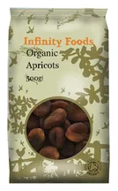 Dried Apricots, Unsulphured Organic, 500g (Infinity Foods)