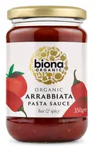 Organic Arrabbiata Pasta Sauce 350g (Biona)