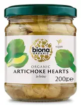 Organic Artichoke Hearts 200g (Biona)