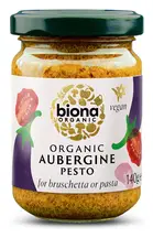 Organic Aubergine Pesto 140g (Biona)