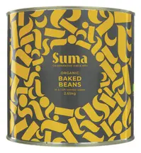 Organic Baked Beans 2.65kg (Suma)