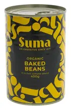 Organic Baked Beans 400g (Suma)
