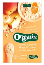 Banana, Peach & Apple Muesli, Organic 200g (Organix)