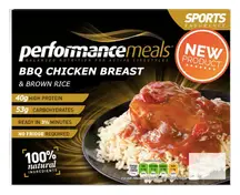BBQ Chicken & Brown Basmati Rice 355g (Performance Meals)