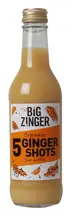 Organic Big Zinger Ginger x 5 Shots 330ml (James White)