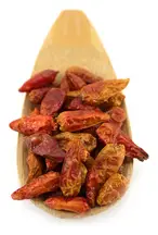 Organic Bird's Eye Chillies 100g (Sussex Wholefoods)