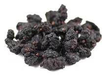 Premium Organic Black Mulberries 250g (Sussex Wholefoods)