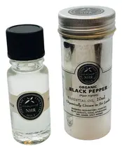 Organic Food Grade Black Pepper Oil 10ml (NHR Organic Oils)
