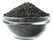Organic Black Sesame Seeds 1kg (Sussex Wholefoods)