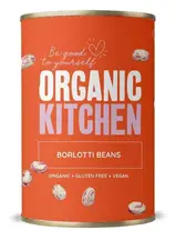 Borlotti Beans 400g, Organic (Organic Kitchen)