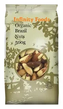 Organic Brazil Nuts 500g (Infinity Foods)