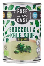 Organic Broccoli & Kale Soup 400g (Free & Easy)