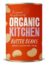 Organic Butter Beans 400g (Organic Kitchen)