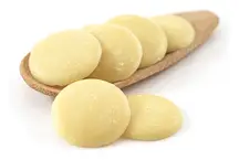 Organic Cacao Butter Buttons 500g (Sussex Wholefoods)