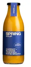 Caramelised Carrot & Chicken Bone Broth Soup 500g (Spring)