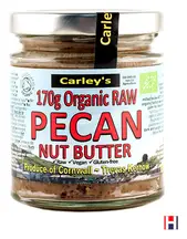 Pecan Nut Butter, Organic & Raw 170g (Carley's)