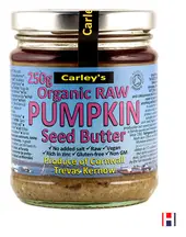 Raw Premium Pumpkin Seed Butter, Organic 250g (Carley's)