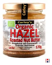 Hazelnut Butter, Organic 170g (Carley's)