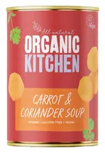 Organic Carrot & Coriander Soup 400g (Organic Kitchen)