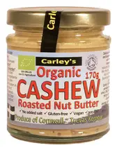 Cashew Nut Butter 170g, Organic (Carley's)