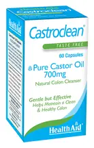 Castroclean (Castor Oil) 60 Capsules (Health Aid)