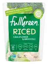 Riced Cauliflower with Broccoli 200g (Fullgreen)