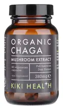 Organic Chaga Mushroom Extract 60 capsules (KIKI Health)