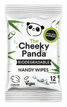 Bamboo Handy Wipes x 12 (Cheeky Panda)